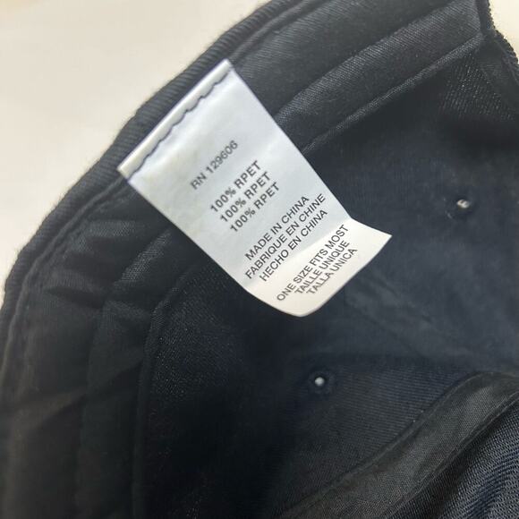 Baseball Cap/Hat Merrimack New Hampshire - Eagle A's Black Hat Cap - Adjustable - Picture 7 of 8